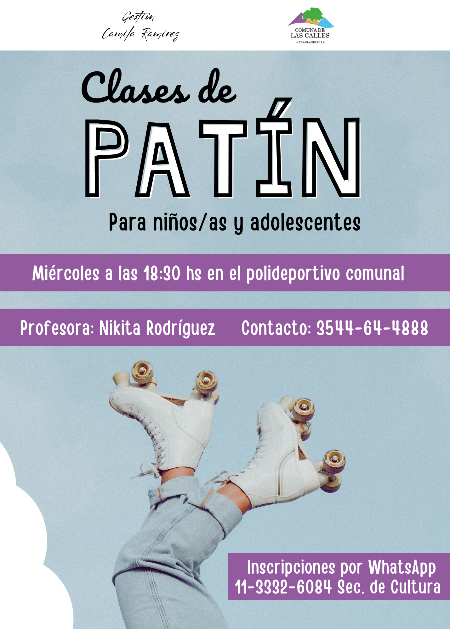 CLASES DE PATIN ARTISTICO