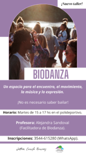 CLASES DE BIODANZA